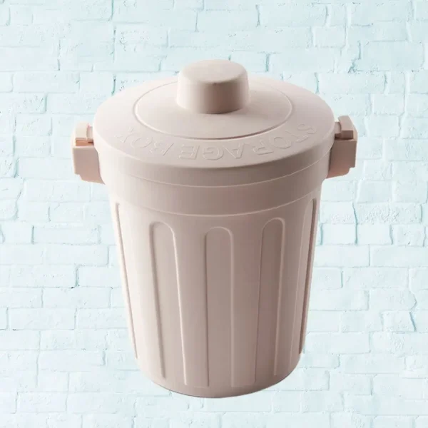 Flip Trash Waste Basket Desktop Mini Rubbish Bin Garbage Lid Cans Kitchen Desktop Garbage Can Plastic Home Office Storage 4
