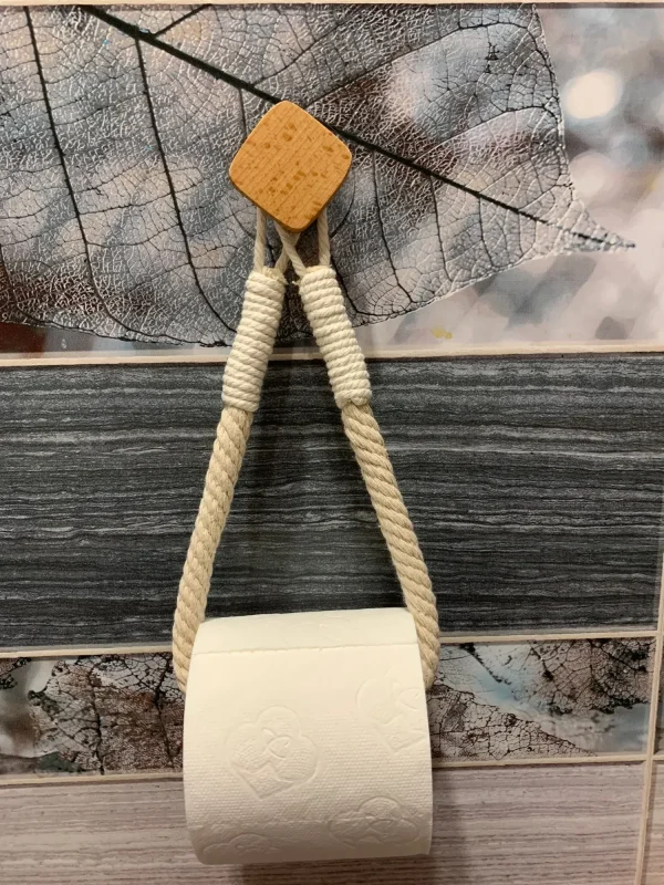 Nail-free Paper Towel Holders Towel Rack Bathroom accessories Towel Hook tissue holder paper roll holder toilet storage rack 6