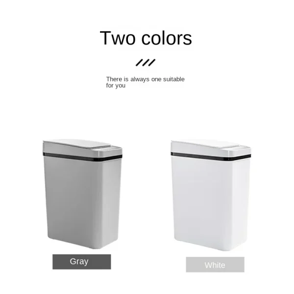 Smart Trash Can Automatic Sensor Garbage Can For Bathroom Kitchen Garbage Cube Living Room Recycle Bins Home Accessories 5