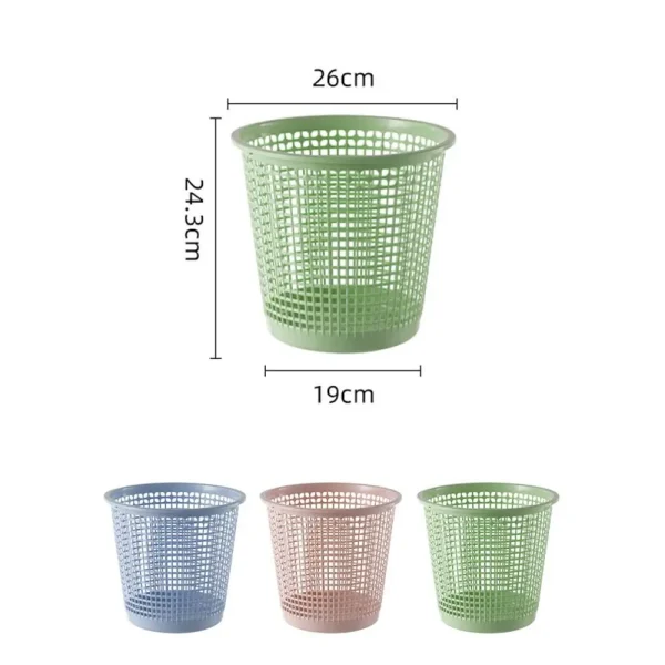 Plastics Trash Can Household Automatic Change Bag Waste Bin Keep Hands Clean Toilet Withdrawing Trash Can for Home&Kitchen 6