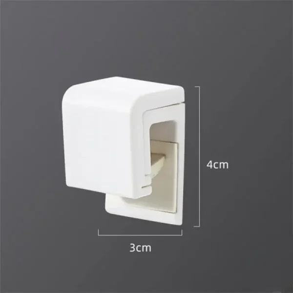 Toothbrush Holder Punch-free Wall-mounted Toothpaste Holder Toothpaste Storage Rack Holders Bath Organizer Bathroom Accessories 6