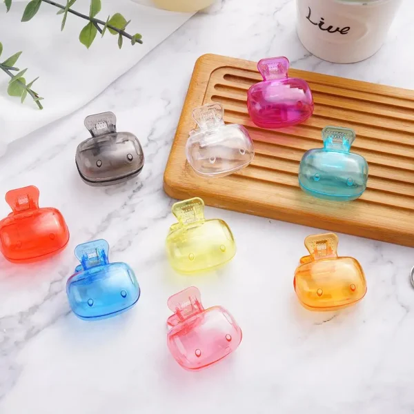 Portable Plastic Toothbrush Head Cover Clips Dustproof Head Protector Cap Travel Hiking Camping Bathroom Accessories 4